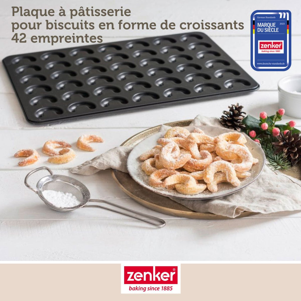 Zenker - Lot De 2 Plaques Pâtisserie 42/32 Cm En Acier Spécial Créative Spécial Créative Zenker Spécial Créative - Noir