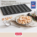 Zenker - Lot De 2 Plaques Pâtisserie 42/32 Cm En Acier Spécial Créative Spécial Créative Zenker Spécial Créative - Noir