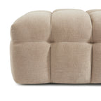 Pouf Moody - Tissu Lin Beige