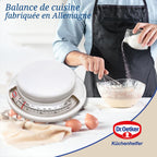 Dr Oetker - Balance De Cuisine Sans Pile 2 Kg Dr. Oetker Baker Edition - Blanc