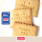 Zenker - Tampon Alphabet Pour Biscuit Zenker Smart Pastry - Gris