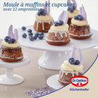 Dr Oetker - Moule À 12 Muffins Dr. Oetker Exclusive - Blanc