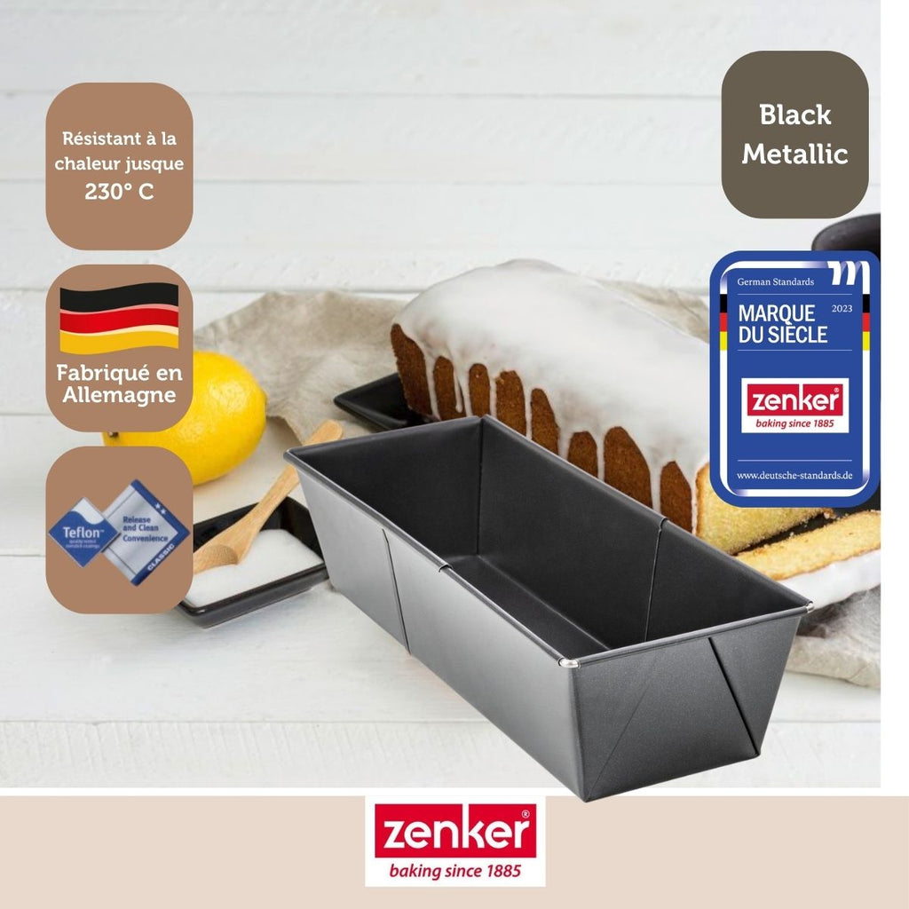 Zenker - Moule À Cake Extensible 20 À 35 Cm Zenker Black Metallic - Noir