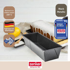 Zenker - Moule À Cake Extensible 20 À 35 Cm Zenker Black Metallic - Noir