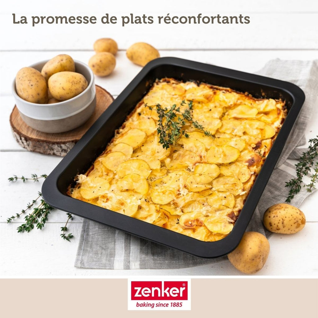 Zenker - Plat À Four Xxl 40 X 29 X 6 Cm Zenker Special Cooking - Noir