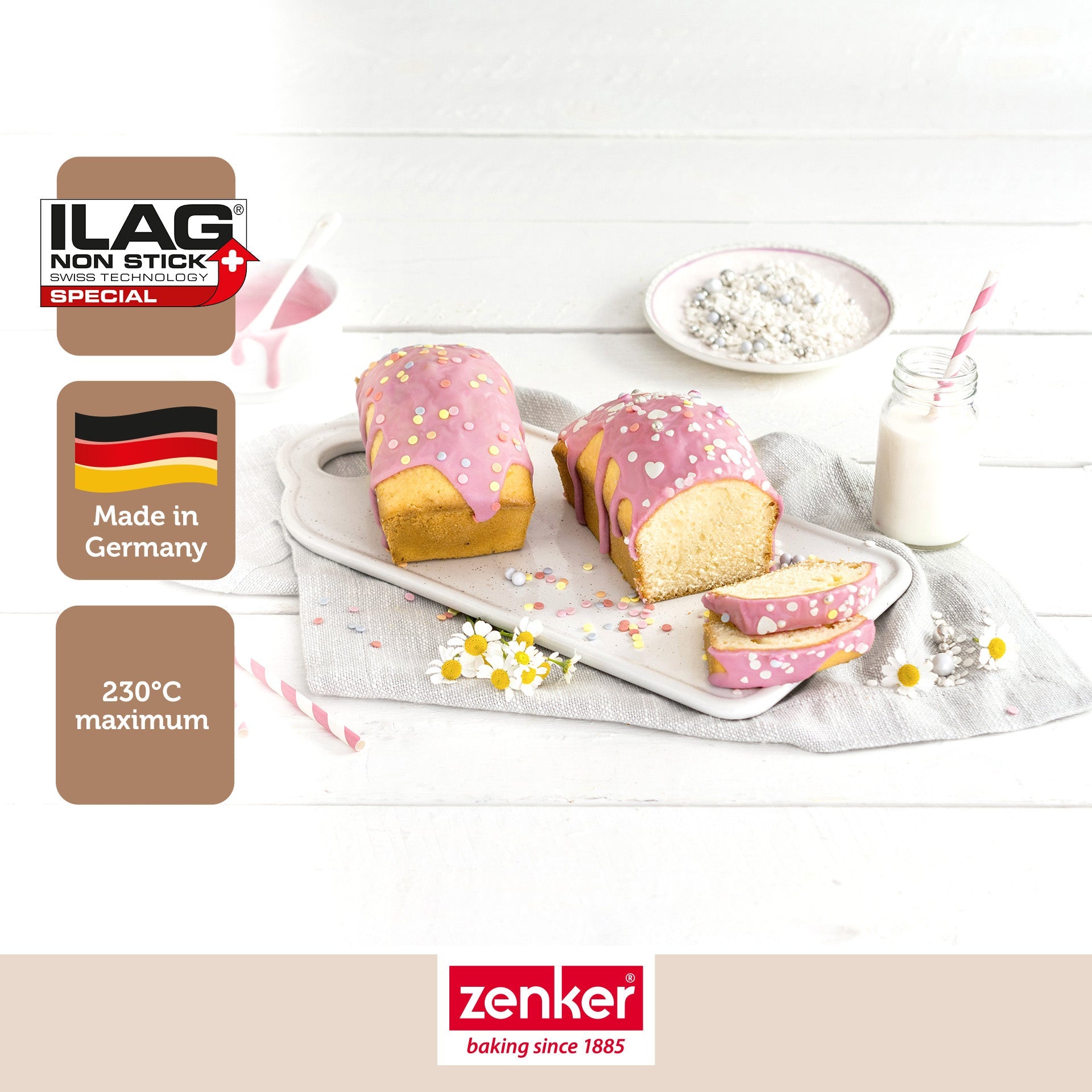 Zenker - Moule À Cake 15 Cm Zenker Spécial Mini - Noir