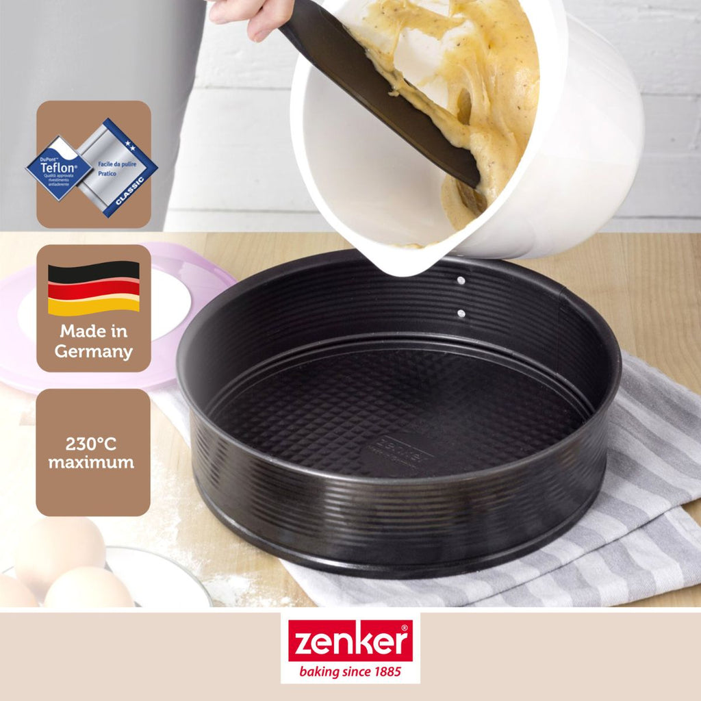 Zenker - Set De 4 Ustensiles De Pâtisserie Moule À Manqué 2 Bols Et Spatule Pâtisserie Black Metallic Black Mettallic Zenker Black Mettallic - Noir