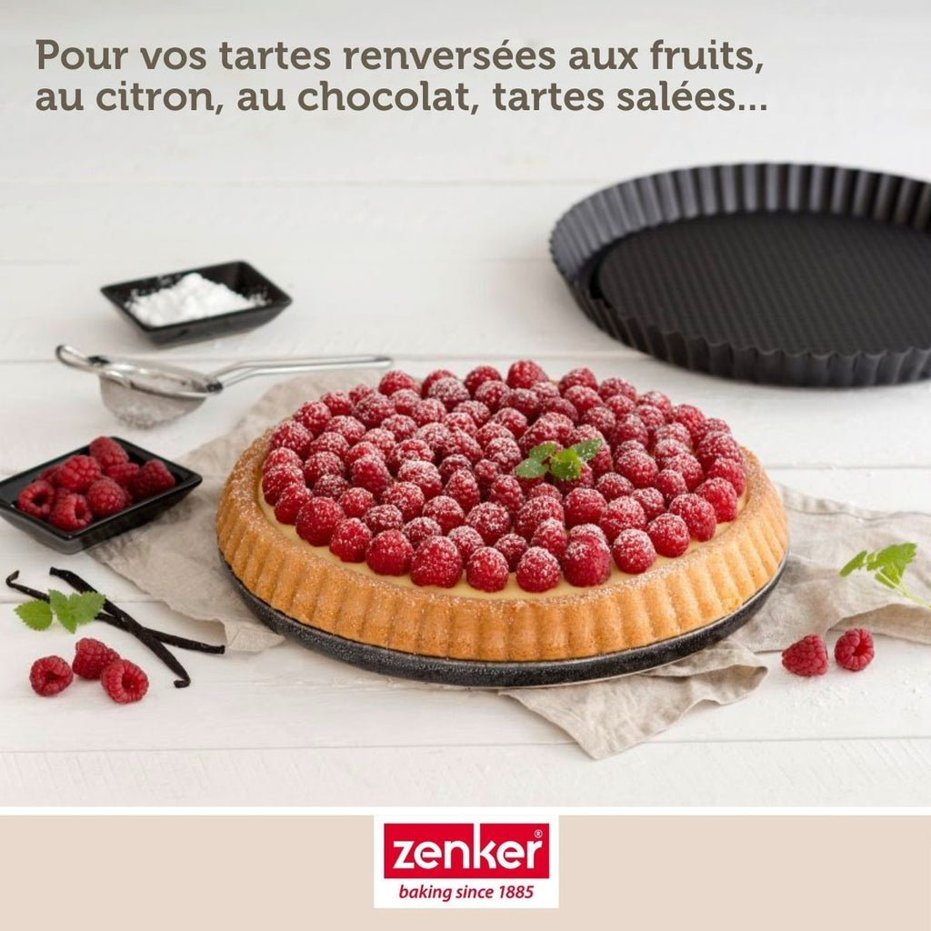 Zenker - Set De 4 Ustensiles De Pâtisserie Moule À Gâteaux 2 Bols Et Spatule Pâtisserie Black Metallic Black Mettallic Zenker Black Mettallic - Noir