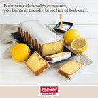 Zenker - Set Pâtisserie Avec Moule À Cake 25 Cm, 2 Bols À Mixer, Verre Mesureur Et Spatule Zenker - Noir