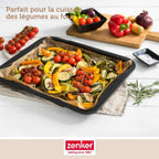 Zenker - Set Pâtisserie Avec Plaque De Four Extensible De 35-52 Cm, 2 Bols À Mixer, Verre Mesureur Et Spatule Zenker - Noir