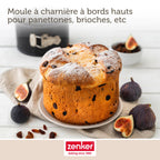 Zenker - Set Pâtisserie Avec Moule À Panettone 18 Cm, 2 Bols À Mixer, Verre Mesureur Et Spatule Zenker - Noir