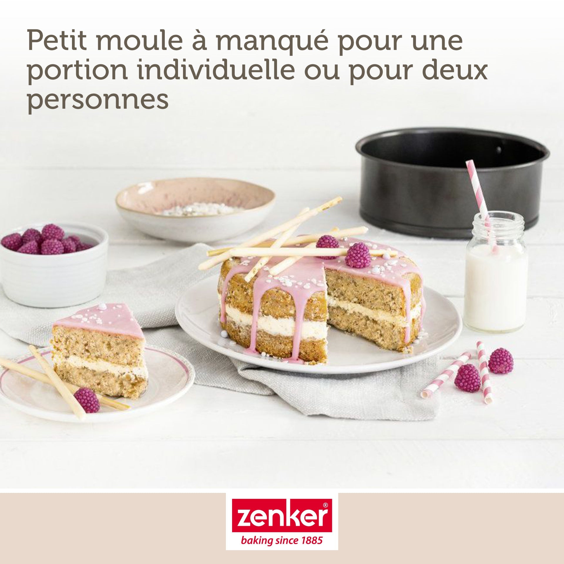 Zenker - Set De 5 Ustensiles De Pâtisserie Moule À Manqué Bol Spatule Pâtisserie Et Verre Doseur Spécial Mini Spécial Mini Zenker Spécial Mini - Noir