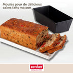 Zenker - Lot De 2 Moules À Cake 25 Cm Zenker Pure - Noir