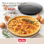 Zenker - Lot De 2 Moules À Quiche Lorraine 30 Cm Zenker Spécial Countries - Noir