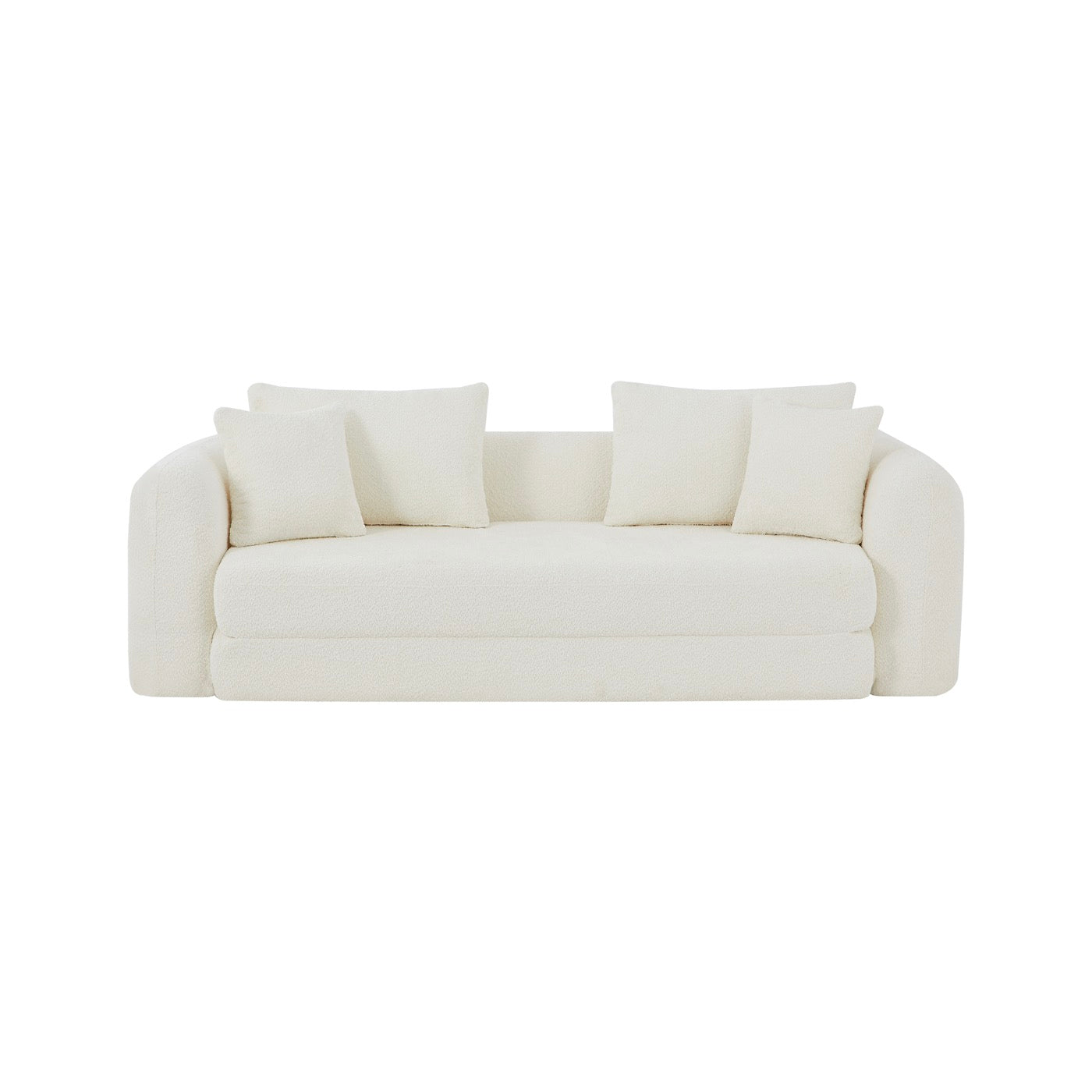 Morpheo - Canapé Droit 3 Places - Tissu Beige