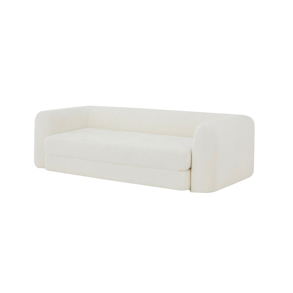 Morpheo - Canapé Droit 3 Places - Tissu Beige