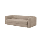 Morpheo - Canapé Droit 3 Places - Tissu Taupe