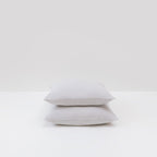 2 Taies D'Oreiller En Lin Lavé 190G/M² - Gris Galet