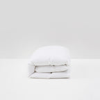 housse de couette haut de gamme en lin lavé blanc maison most