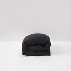 Housse De Couette En Lin Lavé 190G/M² - Gris Graphite