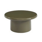 Moxy - Table Basse - Finition Laquée Brillante - Vert Olive
