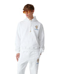 Hoodie Diamond Column - Blanc