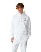 Hoodie Diamond Column - Blanc