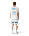 T-Shirt Surreal Pool - Blanc