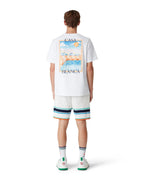 T-Shirt Surreal Pool - Blanc