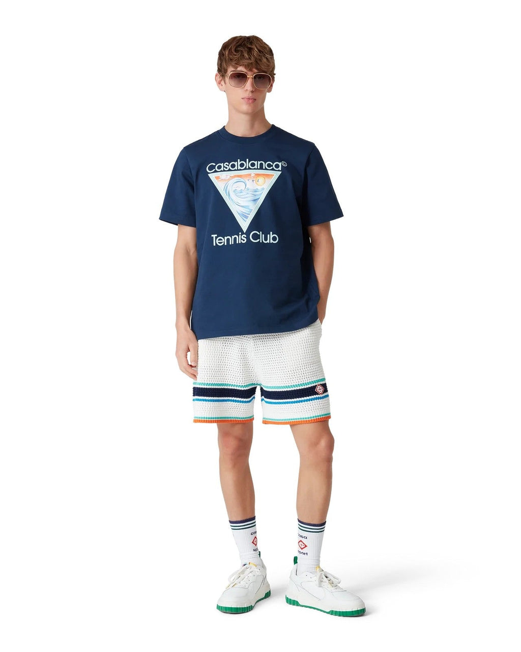 T-Shirt Tennis Club Icon - Bleu