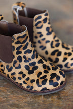 Bottes - Judy Léopard Marron