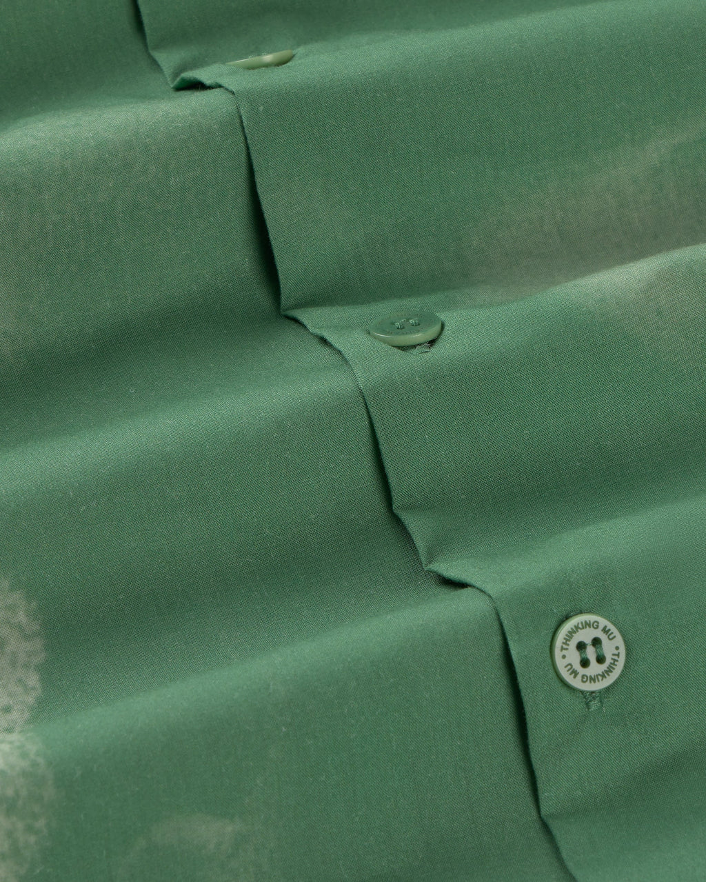 Camisa verde tipia Tom sostenible silueta - 2