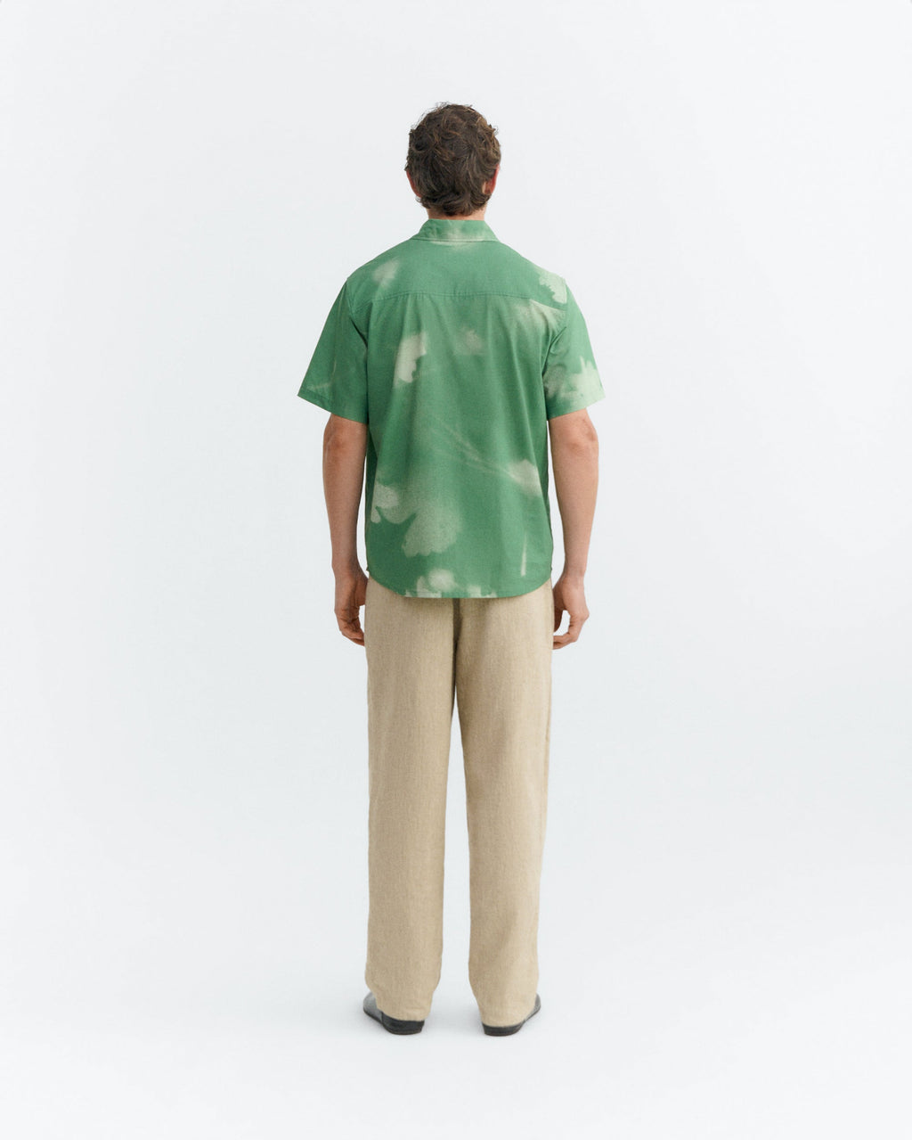 Camisa verde tipia Tom sostenible - 4