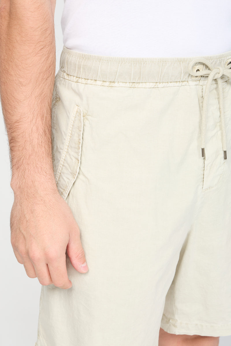 Short Décontracté En Popeline Stretch - Pigment En Pâte - Homme