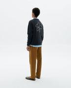 Sudadera bordada a mano flower Leon sostenible - 5