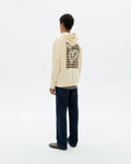 Hoodie blanco grafitti Simon sostenible - 4