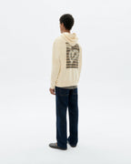 Hoodie blanco grafitti Simon sostenible - 4