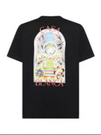 T-Shirt Tennis Landscape - Noir
