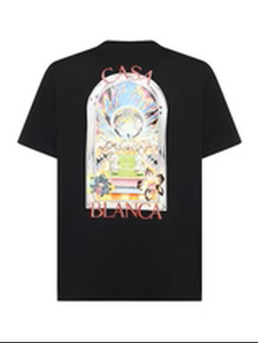 T-Shirt Tennis Landscape - Noir
