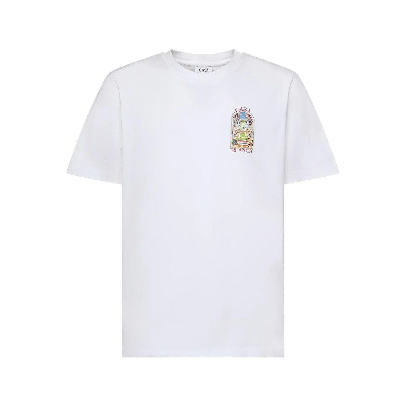 T-Shirt Tennis Landscape - Blanc