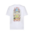 T-Shirt Tennis Landscape - Blanc