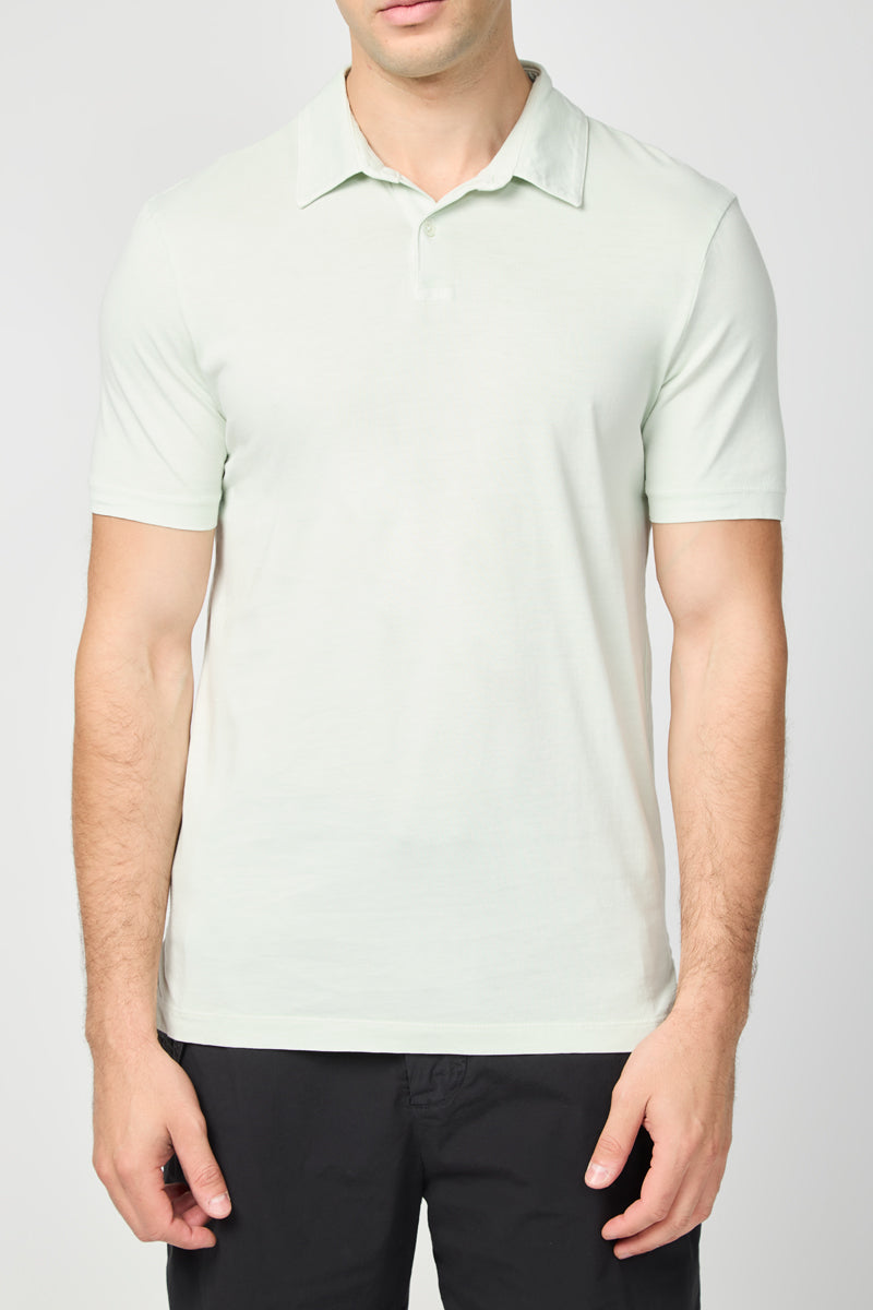 Polo Standard Révisé - Pigment Menthe Glacée - Homme
