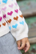 Cardigan - Lilet Coeurs Beige
