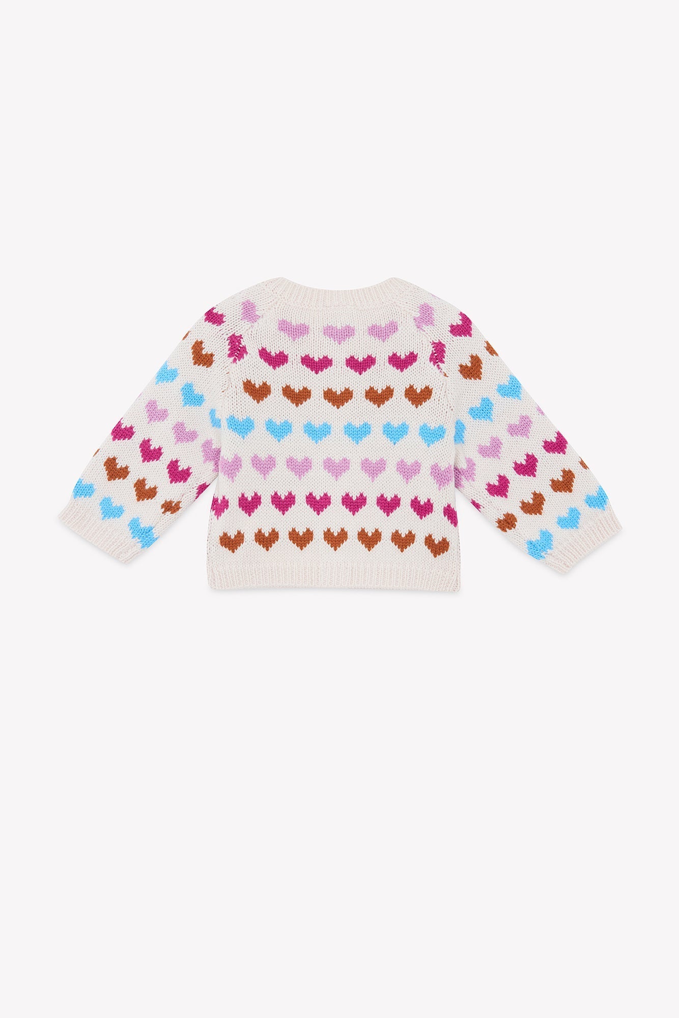 Cardigan - Lilet Coeurs Beige