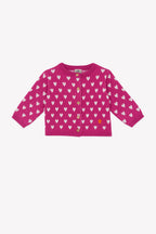 Cardigan - Lilet Imprimé My Love