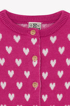 Cardigan - Lilet Imprimé My Love