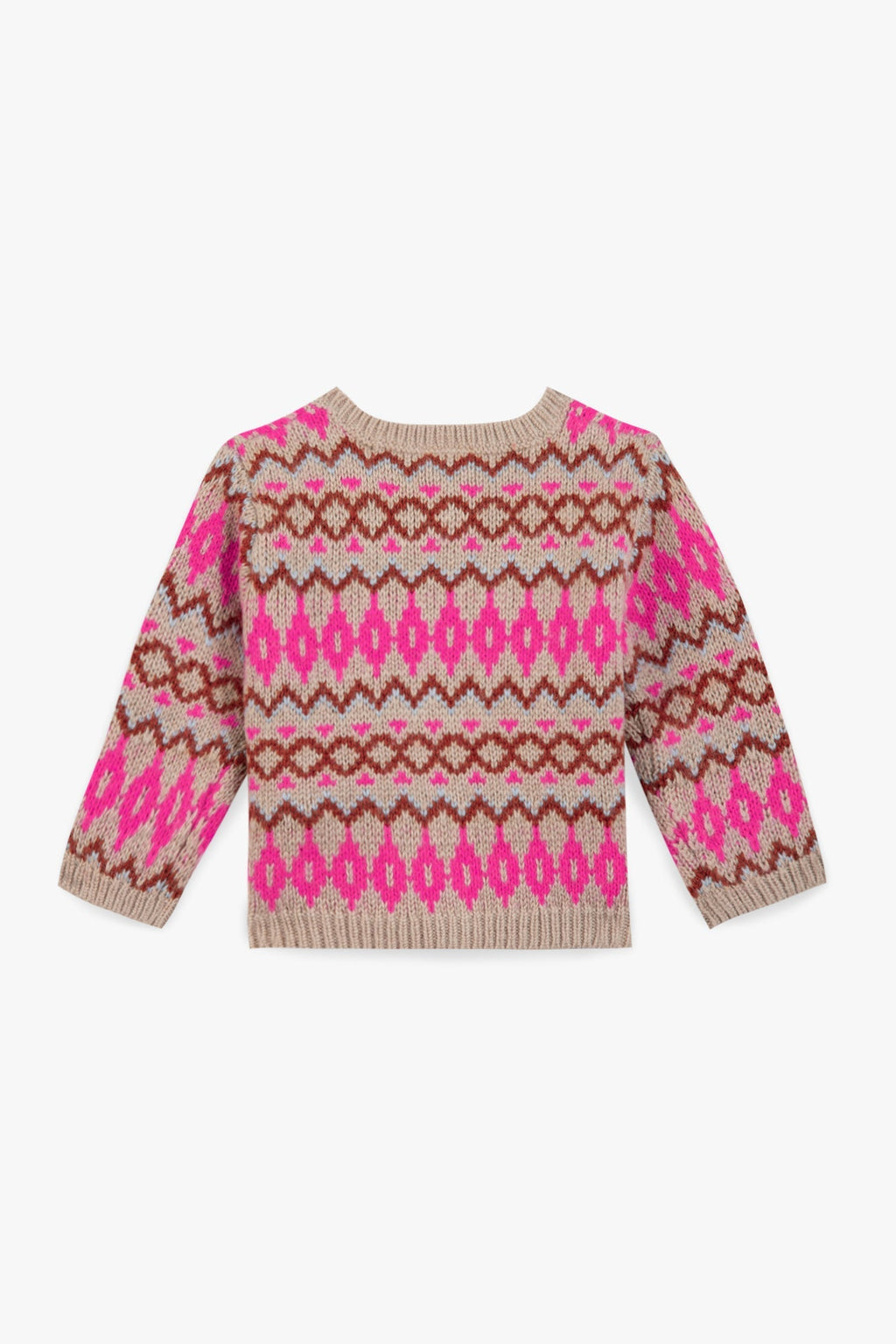 Cardigan - Lilet Jacquard Feraille