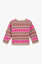 Cardigan - Lilet Jacquard Feraille