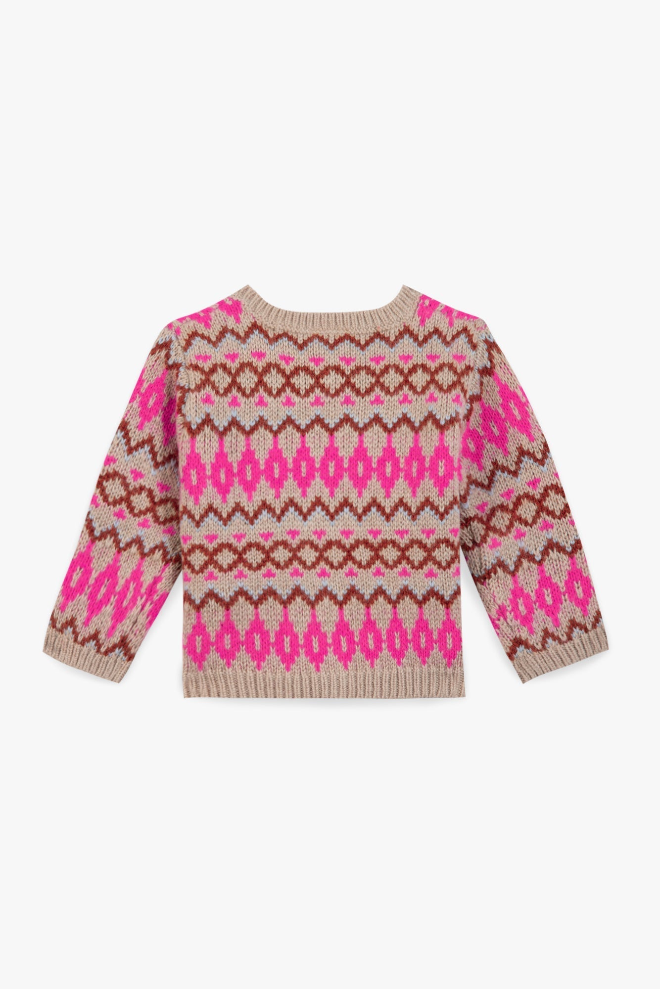 Cardigan - Lilet Jacquard Feraille