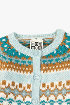Ensemble - Toudou Tricot Jacquard Aqua